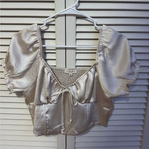 L.A Hearts (Pacsun) Croped corset top